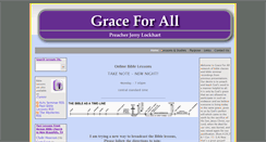 Desktop Screenshot of graceforall.net